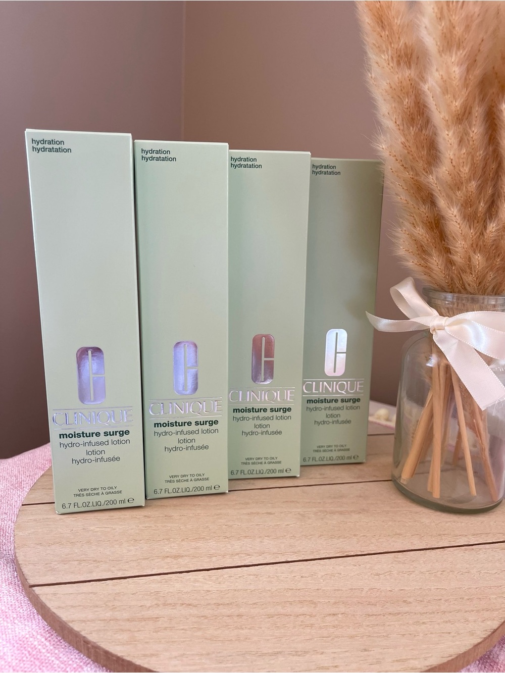 Clinique Moisture Surge Hydro-Infused Lotion – Multiple – New & BNIB